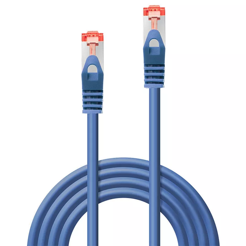 Lindy 47356 kabel sieciowy niebieski 0,3 m Cat6 S/FTP (S-STP)