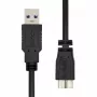Kabel ProXtend USB-A 3.2 Gen 1 do Micro B Czarny 1m 5 Gbit/s