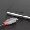 Kabel Lindy 3 m USB 2.0 Typu C na Micro-B, Linia Anthra