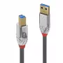 Lindy 2m USB 3.2 Type A to B kabel, 5Gbps, Cromo Line