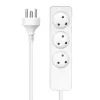 Microconnect MC-GRU0350DK przedłużacz zasilający 5 m 3 gniazda AC Do zastosowań wewnętrznych Biały