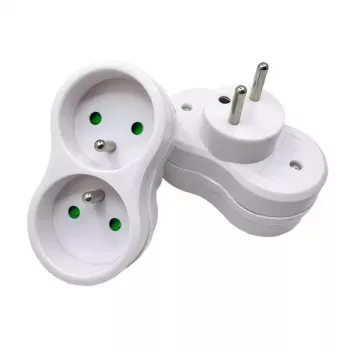 Microconnect Wtyczka EU 1+2FRW Zasilacz sieciowy MicroConnect