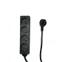 Microconnect MC-PS040150FRB listwa zasilająca 1.5 m 4 gniazda AC Wewnętrzna Czarna