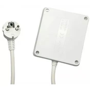 Przedłużacz Microconnect MC-PSSQUARE040150FRW 1,5 m 4 gniazda AC wewnętrzny biały