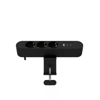 Listwa zasilająca na biurko Multi Desktop MicroConnect MC-MDPS-EU3-30W — 3 gniazda, 30W