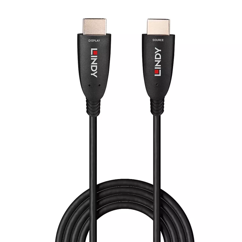 Kabel HDMI Lindy 38513 30m HDMI Typ A Męski 2.1 48 Gbit/s Czarny