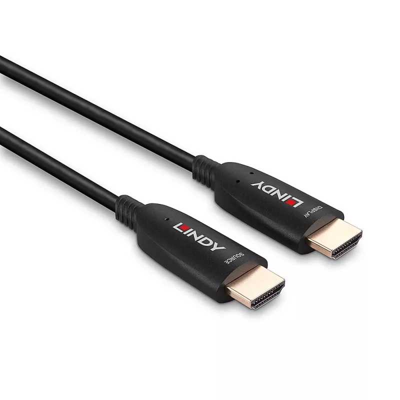 Kabel HDMI Lindy 38513 30m HDMI Typ A Męski 2.1 48 Gbit/s Czarny