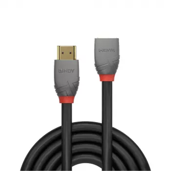 Lindy 1m High Speed HDMI Extension kabel, Anthra Line
