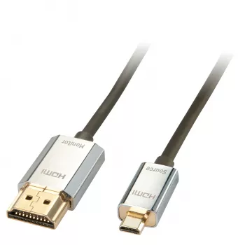 Kabel Lindy 3m CROMO cienki Active High Speed HDMI 2.0 A/D z Ethernetem i obsługą 4K