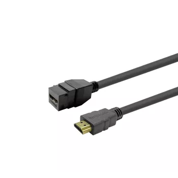 VivoLink HDMI Female Keystone Insert PROKEYHDMIFM1B Czarny – HDMI F port do płyty keystone