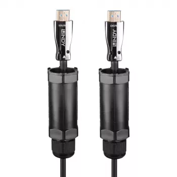Kabel HDMI Lindy 38527 10 m HDMI typu A męski-męski HDMI 2.1 48 Gbit/s pozłacane styki czarny