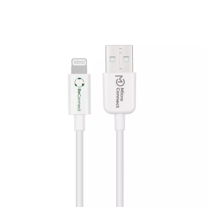 Microconnect ECO-LIGHTNING0.15 kabel lightning 0,15 m biały