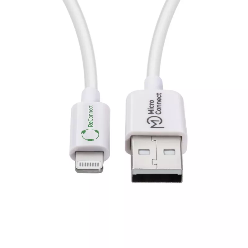 Kabel Lightning Microconnect ECO-LIGHTNING0.5 0,5 m biały USB A