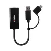 Lindy USB 3.2 Gen 1 Gigabit Ethernet Converter Wired USB Ethernet 5000 Mbit/s Czarny