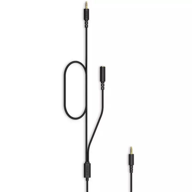 Kabel Audio NZXT ST-ACCC1-WW 2m 2x3,5mm TRRS Czarny