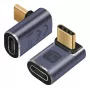Adapter USB-C TECHLY IADAP-USB4C-40G — USB-C na USB4, transfer danych 40 Gb/s