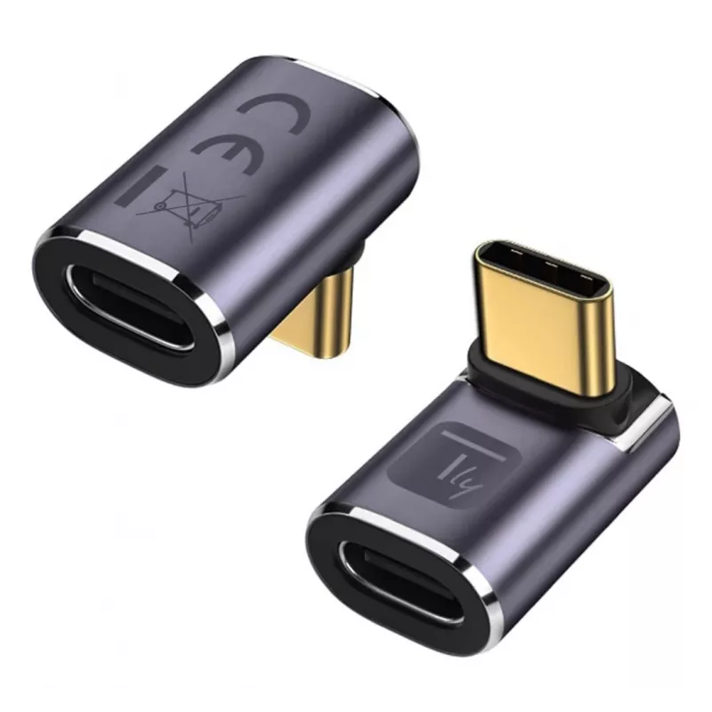 Adapter USB-C TECHLY IADAP-USB4C-40G — USB-C na USB4, transfer danych 40 Gb/s