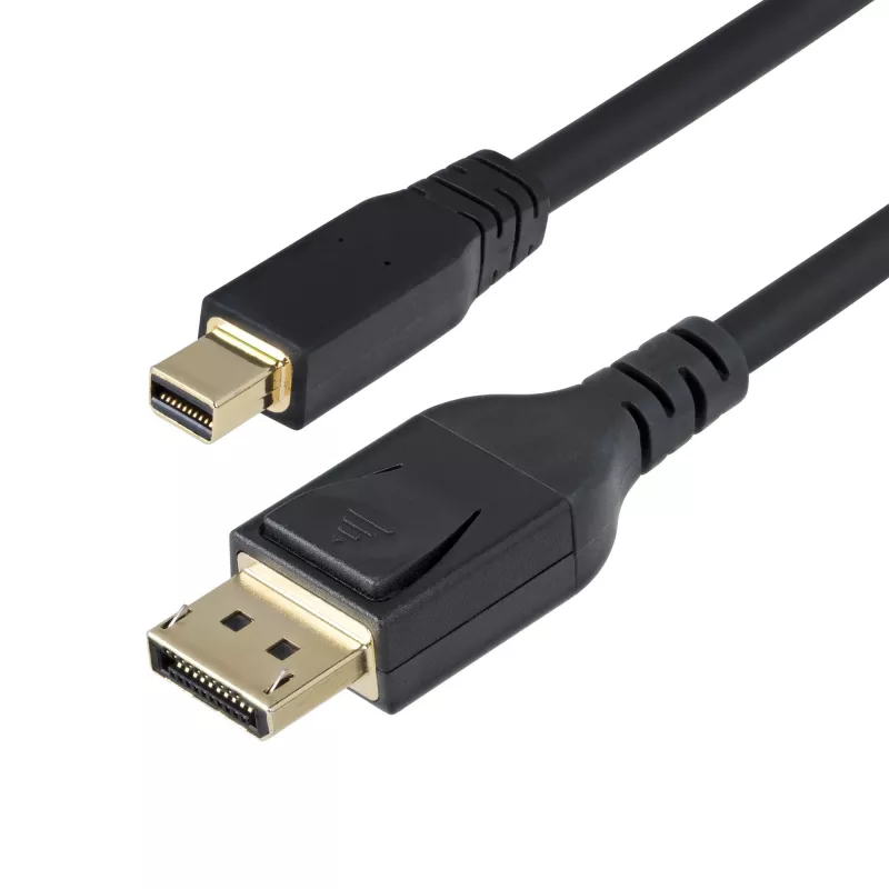 StarTech.com 10ft (3m) Mini DisplayPort na DisplayPort 1.4 kabel – 8K 60Hz/4K 120Hz HBR3 HDR, UHD mDP do DP 1.4 przewód, monitor/wideo Ultra HD