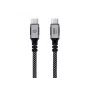 Kabel USB-C do USB-C CONCEPTRONIC ETTA07B20 — USB 3.2 Gen 2x2, 2 m, 20 Gb/s, PD 3.0 100 W (20 V 5 A), 4K@60 Hz, E-mark