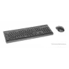 Klawiatura Manhattan 180771 Bezprzewodowa QWERTY Czarna Mysz w zestawie