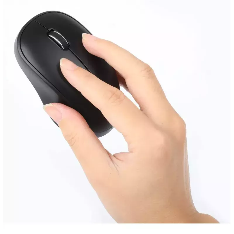 Klawiatura Manhattan 180771 Bezprzewodowa QWERTY Czarna Mysz w zestawie