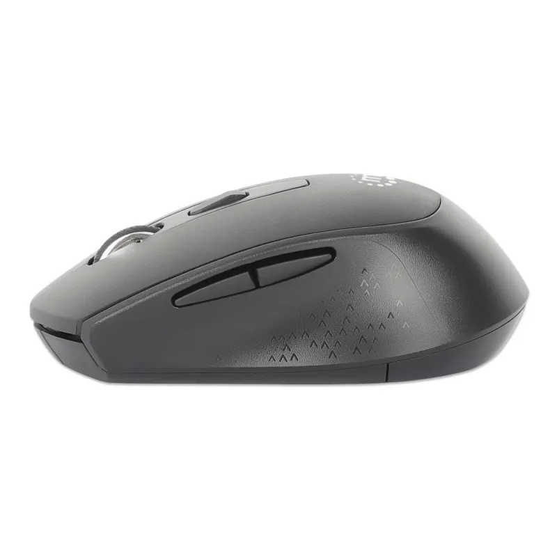Manhattan MW6200 mysz bezprzewodowa, odbiornik nano USB-A, czarna