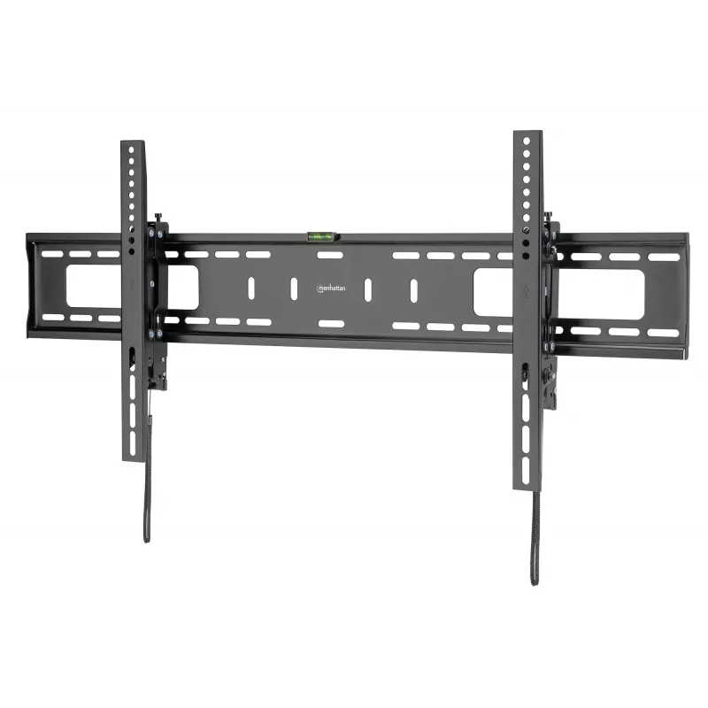 Manhattan TV & Monitor Mount Anti Theft Wall Tilt 43-100 Czarny VESA 200x200 do 800x400mm Max 75kg