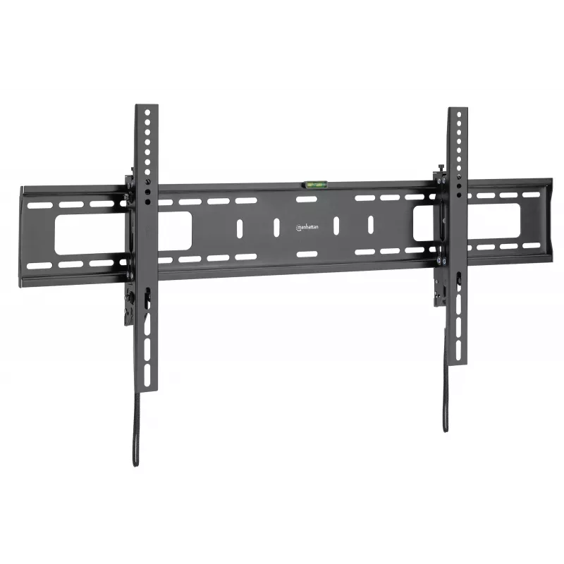 Manhattan TV & Monitor Mount Anti Theft Wall Tilt 43-100 Czarny VESA 200x200 do 800x400mm Max 75kg