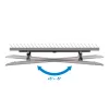 Manhattan TV & Monitor Mount Anti Theft Wall Tilt 43-100 Czarny VESA 200x200 do 800x400mm Max 75kg