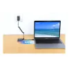 Adapter wieloportowy Manhattan 154321 USB Type-C na 2 HDMI USB-A Power Delivery 100W