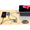 Stacja dokująca/hub combo USB-C i USB-A Manhattan 4 porty 5 Gb/s aluminium