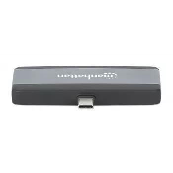 Podróżna stacja dokująca USB-C Manhattan 190404 4 porty HDMI USB-A USB-C 3,5 mm
