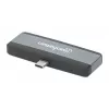 Podróżna stacja dokująca USB-C Manhattan 190404 4 porty HDMI USB-A USB-C 3,5 mm