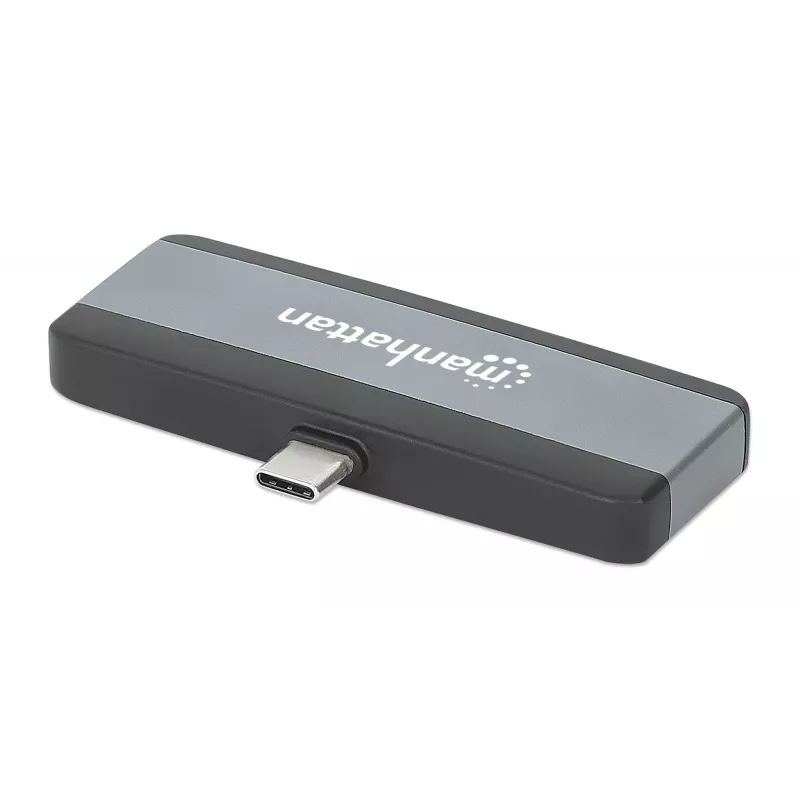 Podróżna stacja dokująca USB-C Manhattan 190404 4 porty HDMI USB-A USB-C 3,5 mm