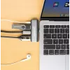 Podróżna stacja dokująca USB-C Manhattan 190404 4 porty HDMI USB-A USB-C 3,5 mm