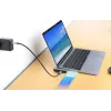 Podróżna stacja dokująca USB-C Manhattan 190404 4 porty HDMI USB-A USB-C 3,5 mm