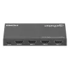 HDMI Switch 3x1 MANHATTAN 18G Automatyczny Ręczny Pilot IR Czarny