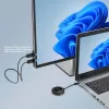 Nadajnik AV Manhattan 208437 1920x1080 30 m bezprzewodowy USB Type-C