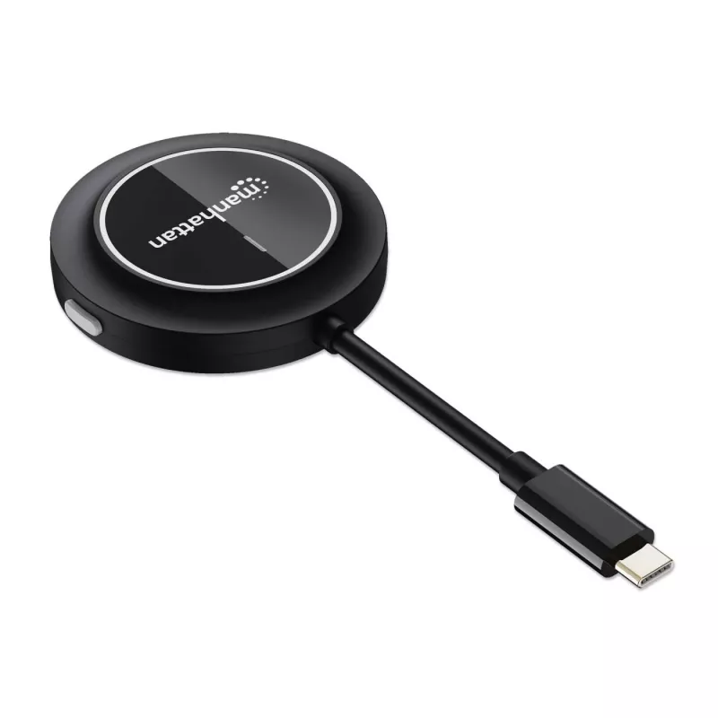 Nadajnik AV Manhattan 208437 1920x1080 30 m bezprzewodowy USB Type-C
