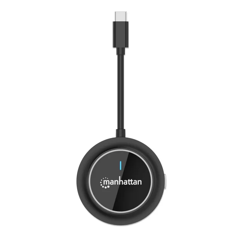 Nadajnik AV Manhattan 208437 1920x1080 30 m bezprzewodowy USB Type-C