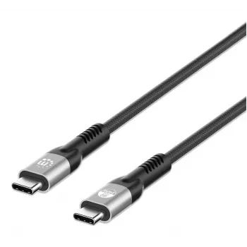 Kabel męski USB-C do męskiego USB-C Manhattan 2m USB4 Gen 3x2 8K 60Hz