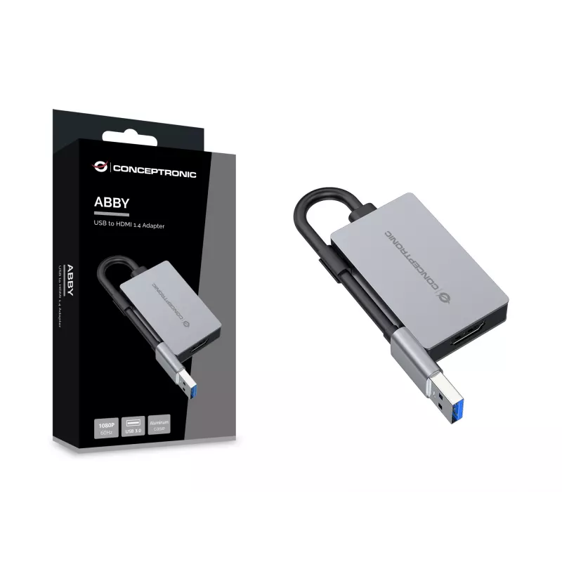 Conceptronic ABBY22G Adapter USB na HDMI 1.4, 1080P 60Hz