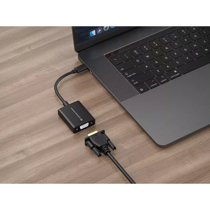 Adapter USB-C na VGA Conceptronic ABBY05B