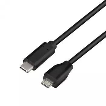 Kabel LogiLink CU0196 USB 2.0 0,5 m USB-C na Micro-USB B czarny