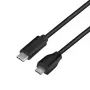 Kabel LogiLink CU0196 USB 2.0 0,5 m USB-C na Micro-USB B czarny