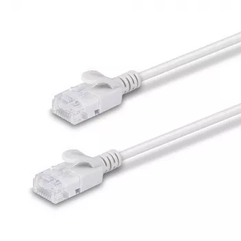 Lindy 1m Cat.6A U/UTP Ultra cienki Kabel sieciowy, szary