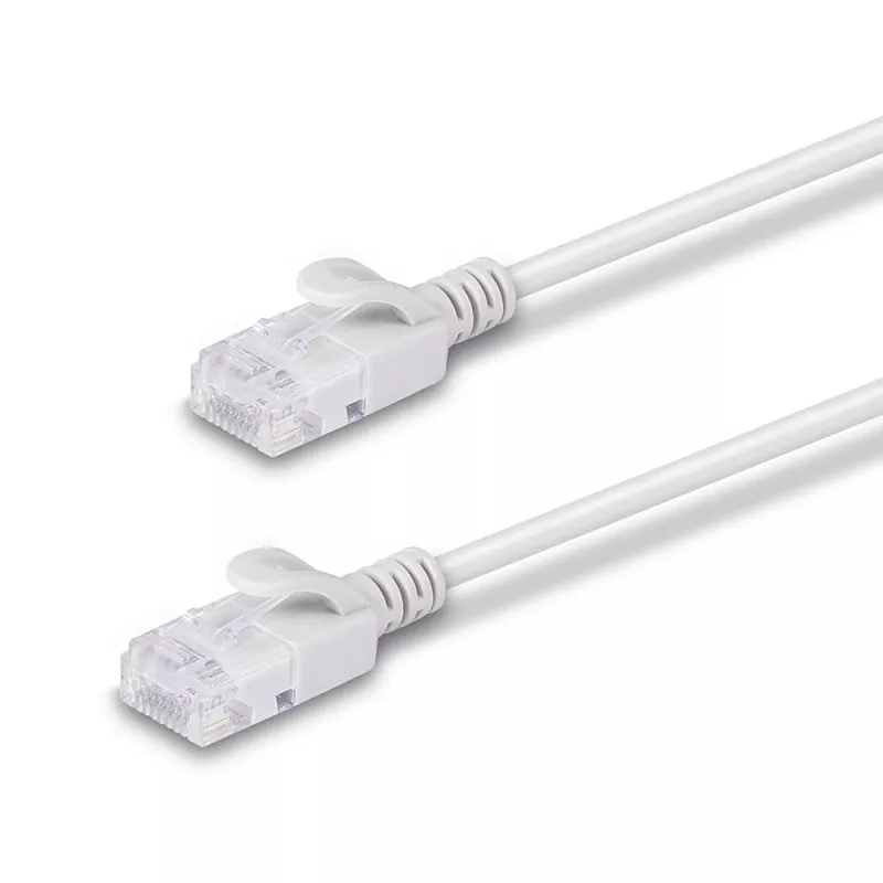 Lindy 1m Cat.6A U/UTP Ultra cienki Kabel sieciowy, szary