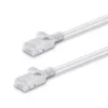 Lindy 2m Cat.6A U/UTP Ultra cienki Kabel sieciowy, szary