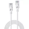 Lindy 3m Cat.6A U/UTP Ultracienki kabel sieciowy, szary, 3 m, Cat6a, U/UTP (UTP), RJ-45, RJ-45, szary