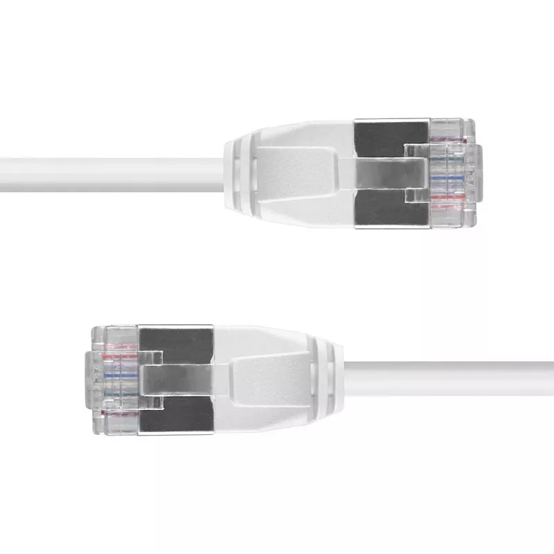 Lindy 5m Cat.6A U/FTP Ultra cienki Kabel sieciowy, szary